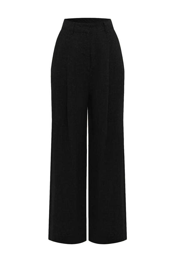 LEON TROUSER - BLACK