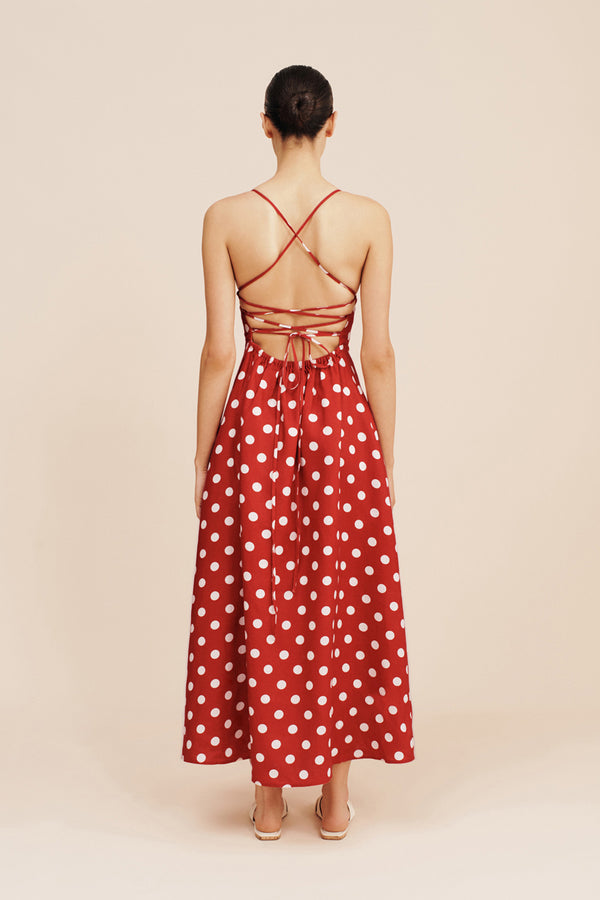 LORI DRESS - POLKA DOT