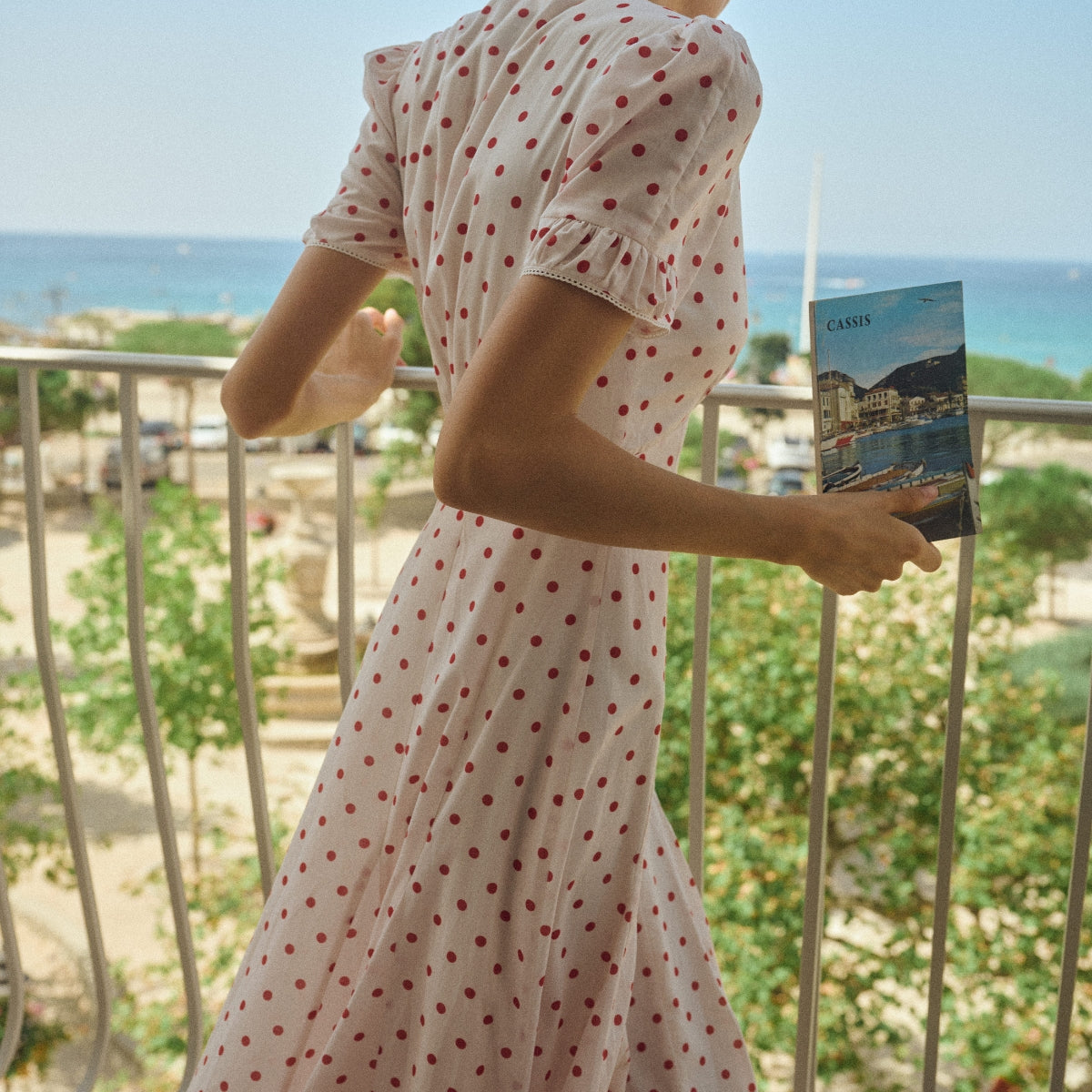 posse red polka dot dress POSSE Lori Dress