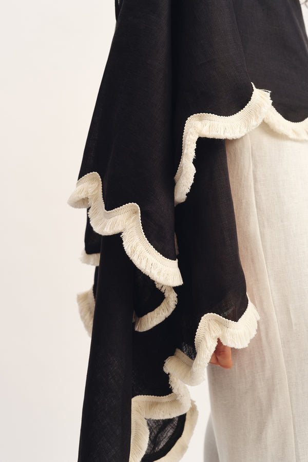 ESSIE WRAP - BLACK