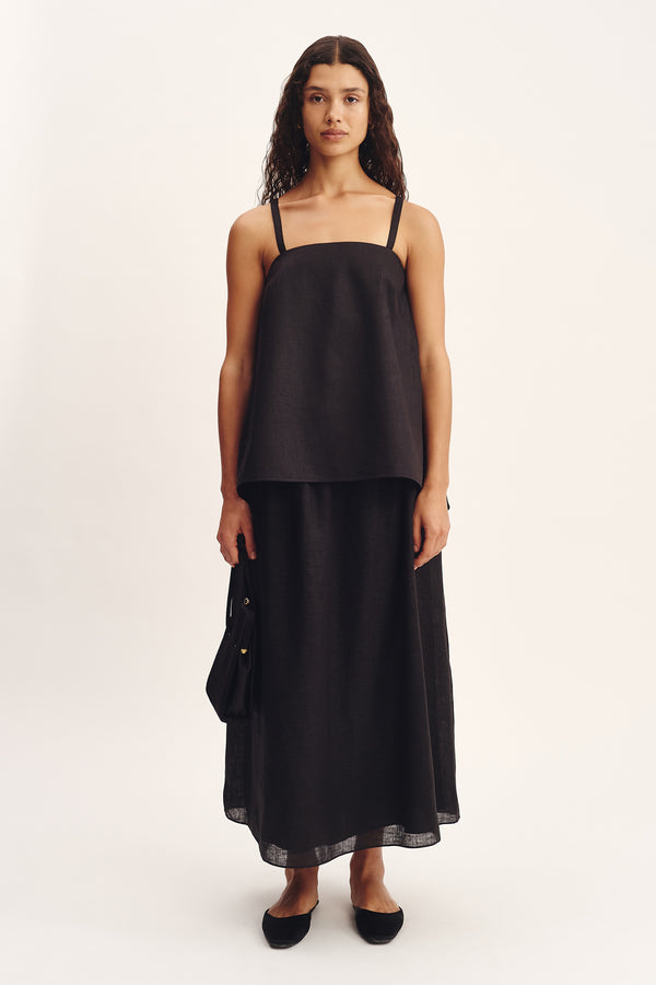 GINNY TOP - BLACK