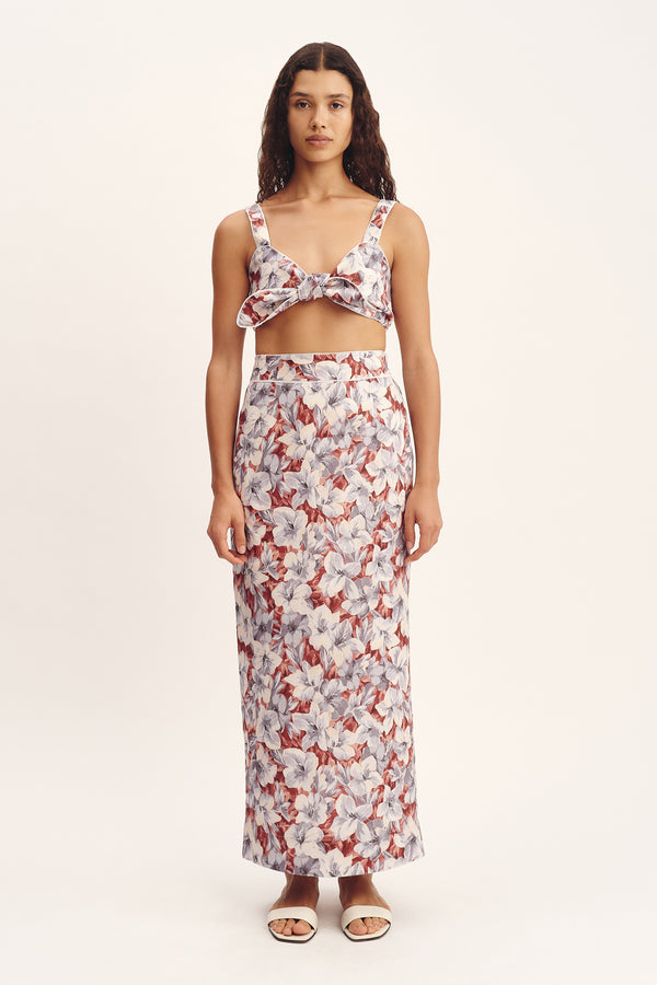EMMA PENCIL SKIRT - LILY GARDEN