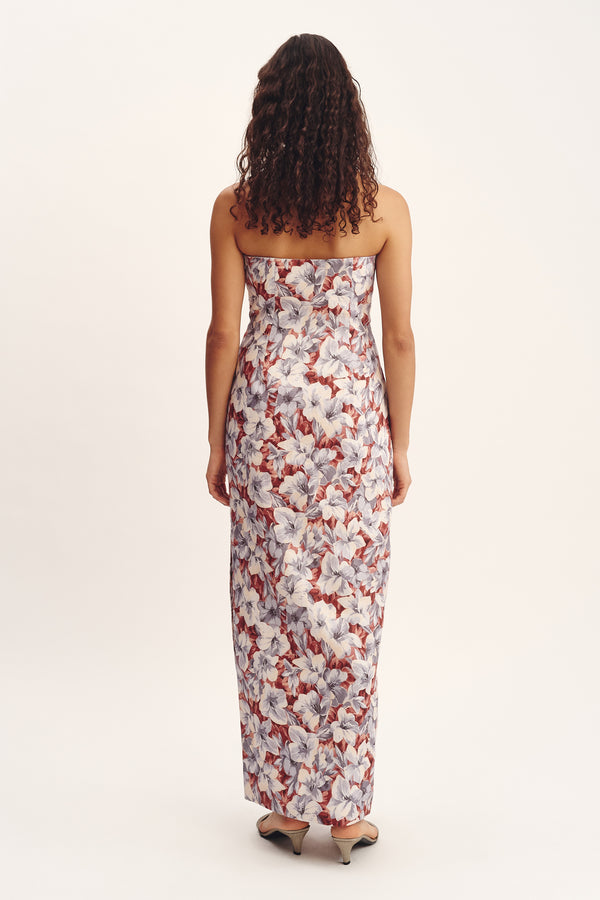 ROSALIE STRAPLESS DRESS - LILY GARDEN