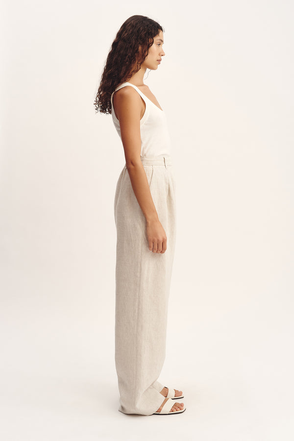 LOUIS TROUSER - NATURAL