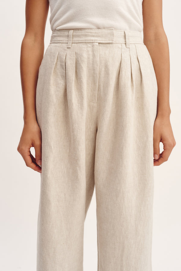 LOUIS TROUSER - NATURAL
