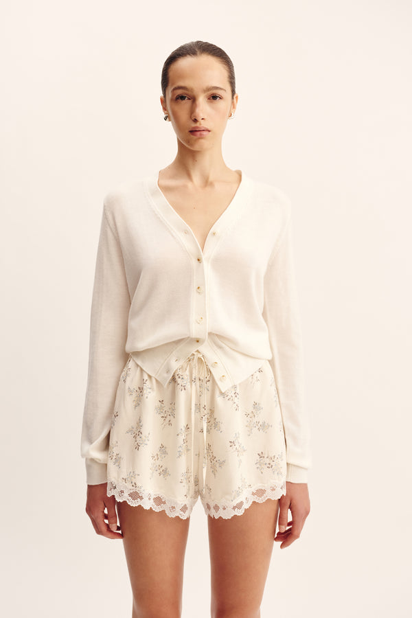 FINLEY CARDIGAN - CREAM