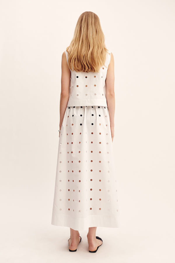 PEGGY TOP - VINTAGE WHITE