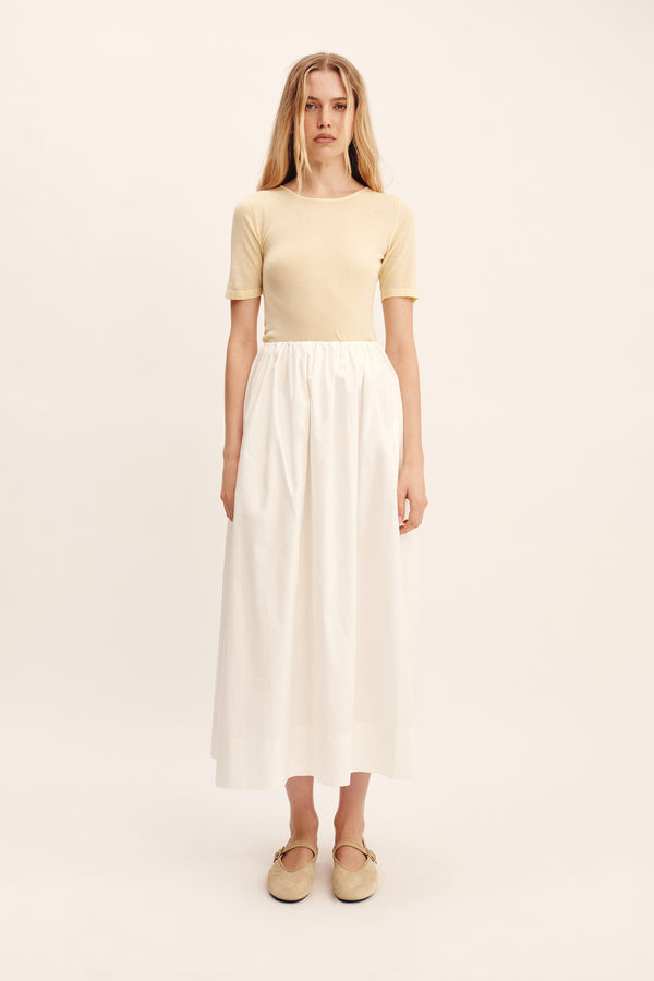 LUCAS SKIRT - CREAM