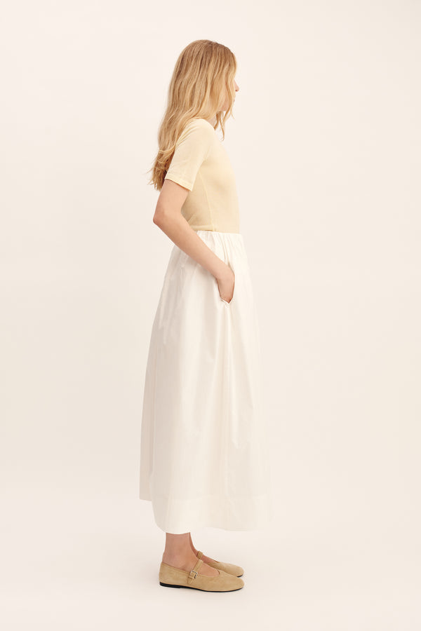 LUCAS SKIRT - CREAM