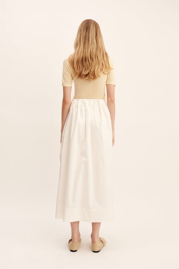 LUCAS SKIRT - CREAM