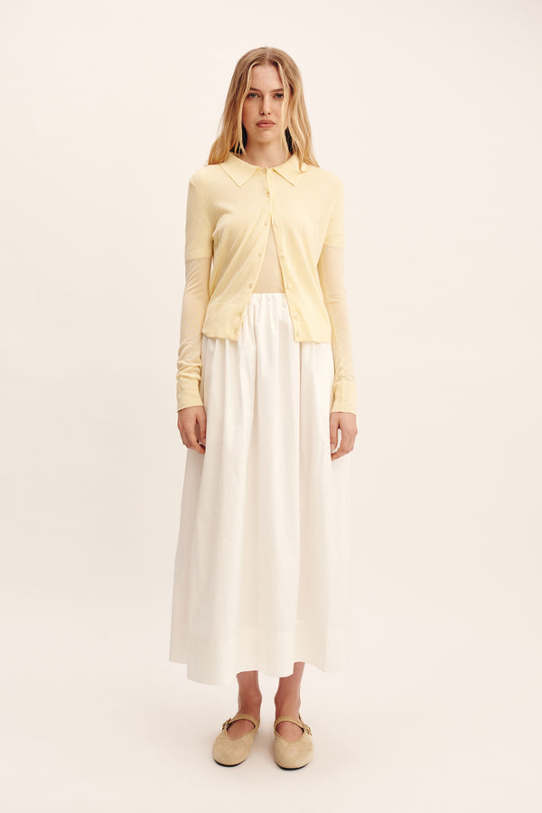 COOPER CARDIGAN - LIMONCELLO