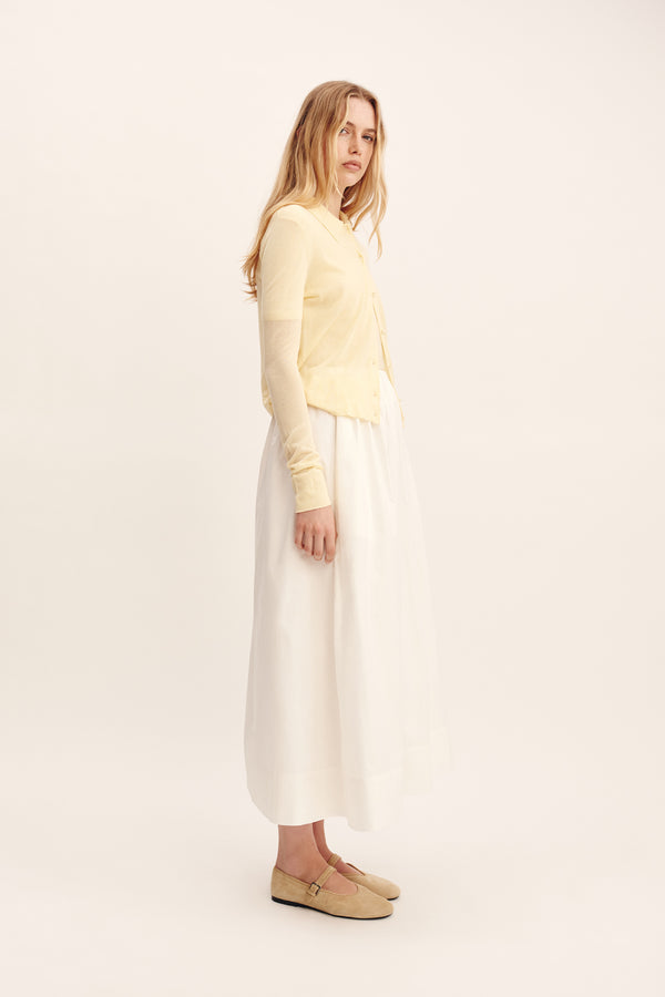 COOPER CARDIGAN - LIMONCELLO