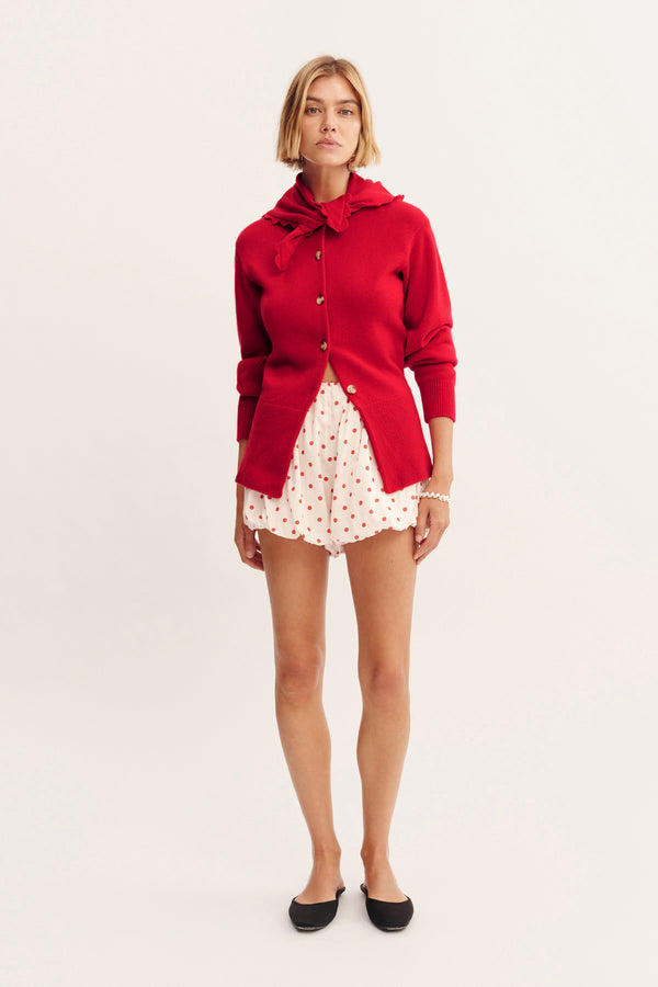 TERESA CARDIGAN - STRAWBERRY