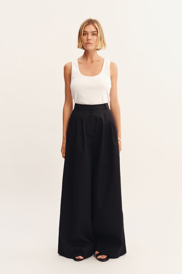 WESLEY TROUSER - BLACK