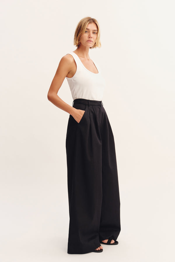 WESLEY TROUSER - BLACK