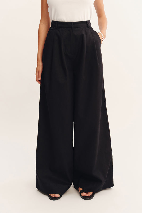 WESLEY TROUSER - BLACK