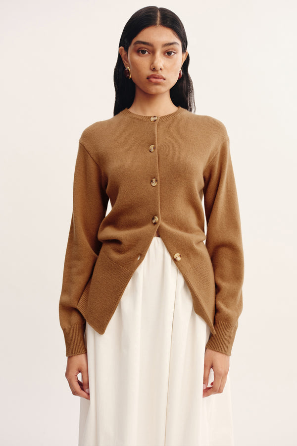 TERESA CARDIGAN - LATTE