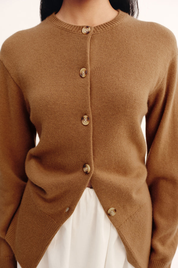 TERESA CARDIGAN - LATTE