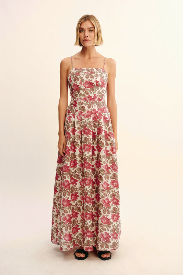 ROSALIE DRESS - ROSE BUD