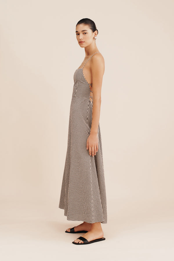 LORI DRESS - GINGHAM