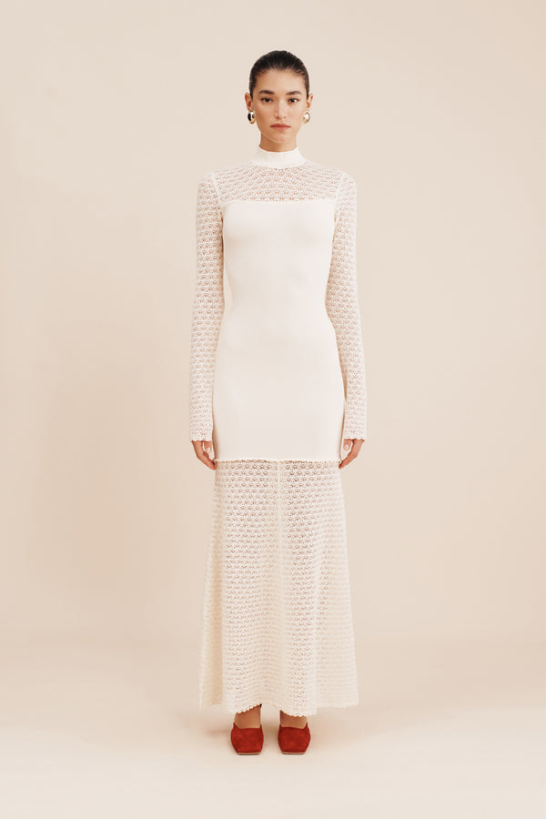ROMY HIGH NECK DRESS