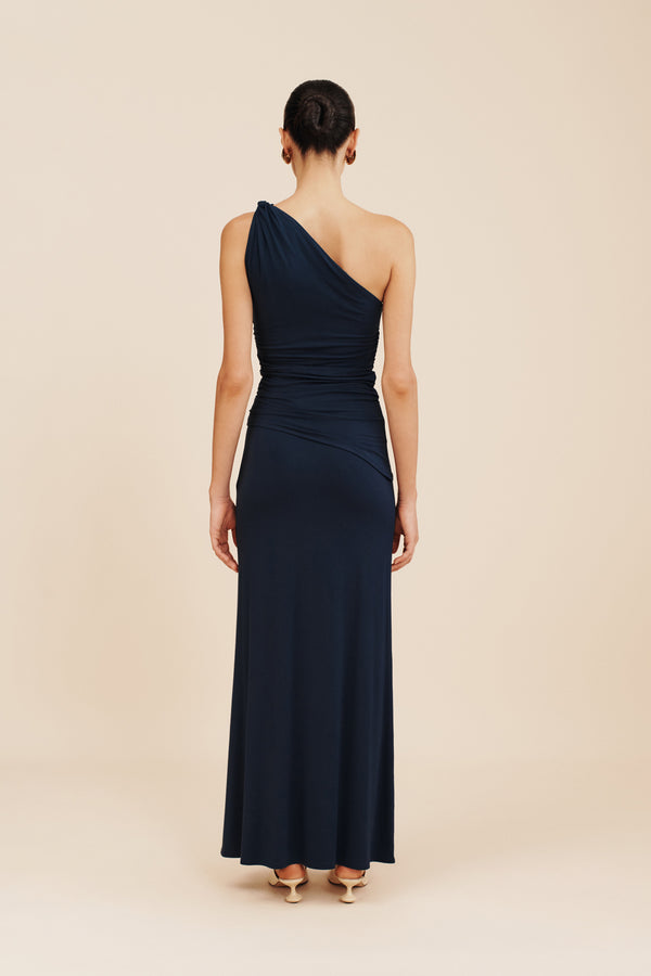 SASHA ONE SHOULDER TOP - ROYAL BLUE