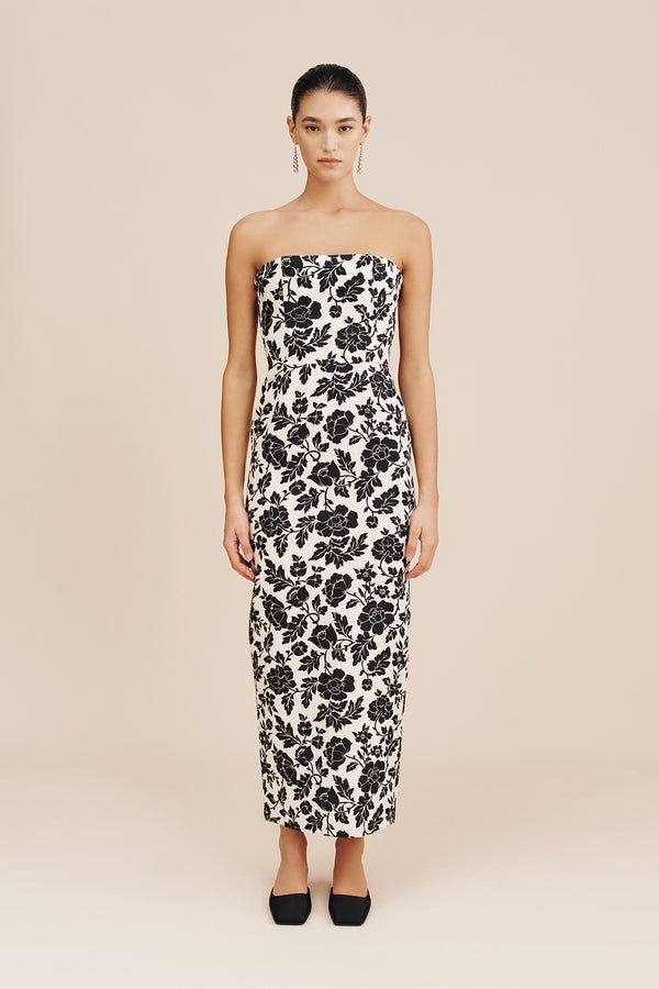 ROMEO DRESS - NOIR BLOOM