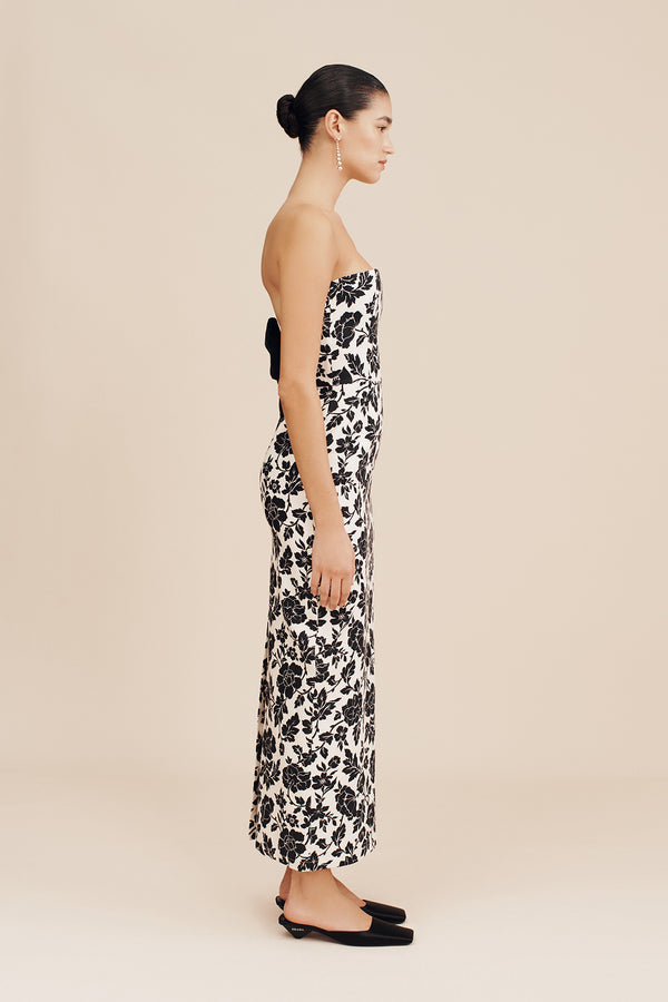 ROMEO DRESS - NOIR BLOOM