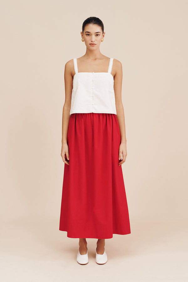 BERYL CAMI - VINTAGE WHITE
