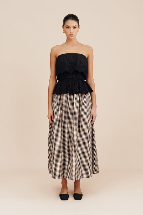 BERYL TOP - BLACK