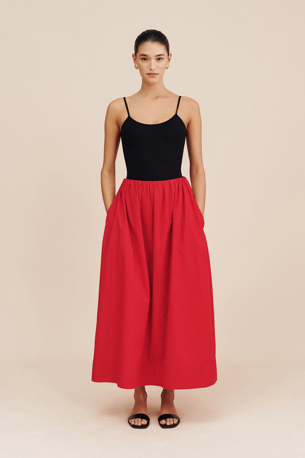 SYLVIE SKIRT - RUBY