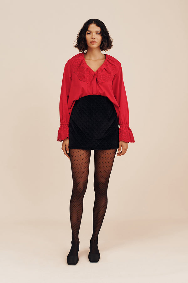 BERYL SHIRT - RUBY