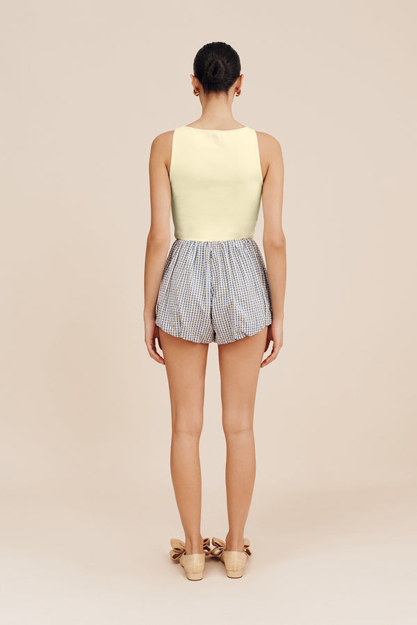 AXEL BOAT TANK - BUTTER YELLOW