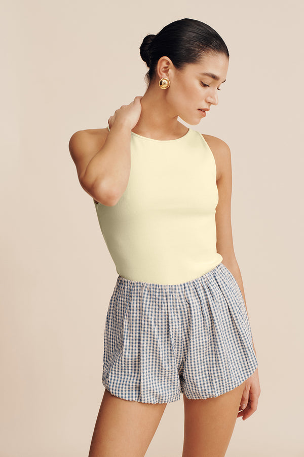 AXEL BOAT TANK - BUTTER YELLOW