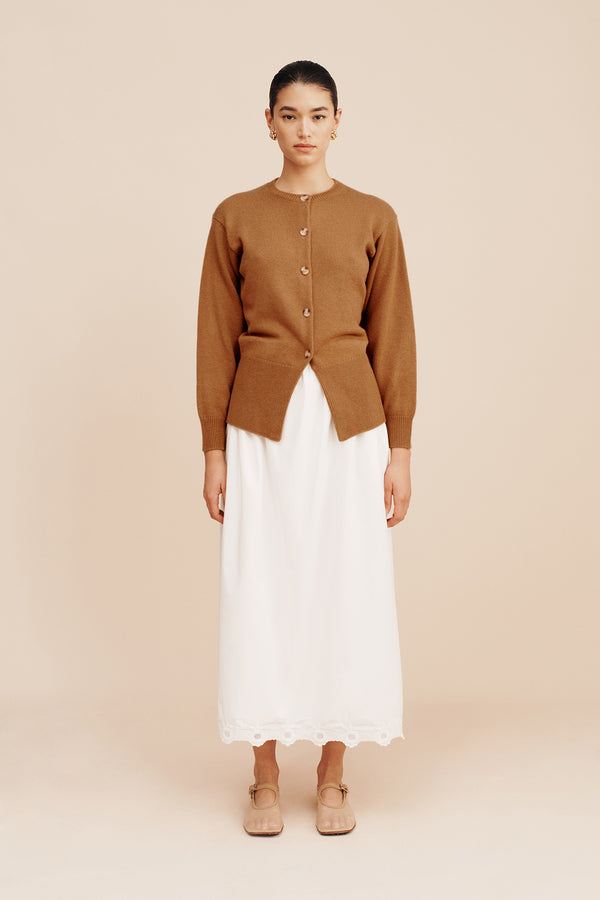 TERESA CARDIGAN - LATTE