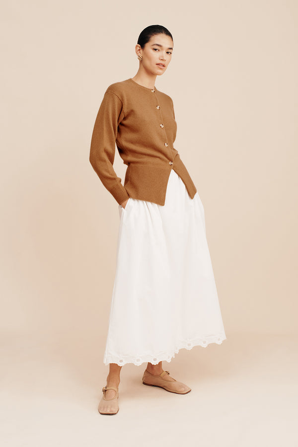 TERESA CARDIGAN - LATTE
