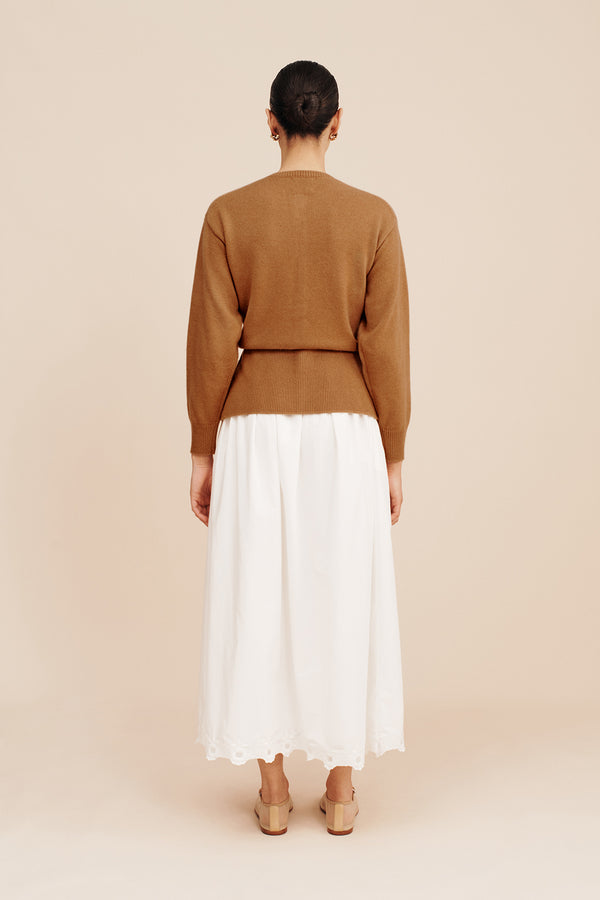 TERESA CARDIGAN - LATTE