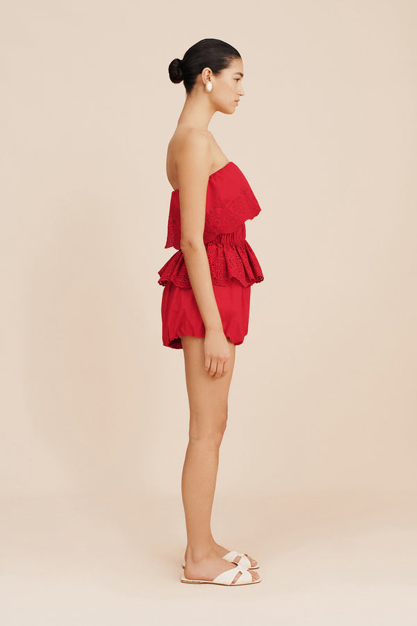 BERYL TOP - RUBY
