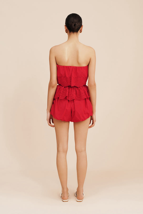 BERYL TOP - RUBY