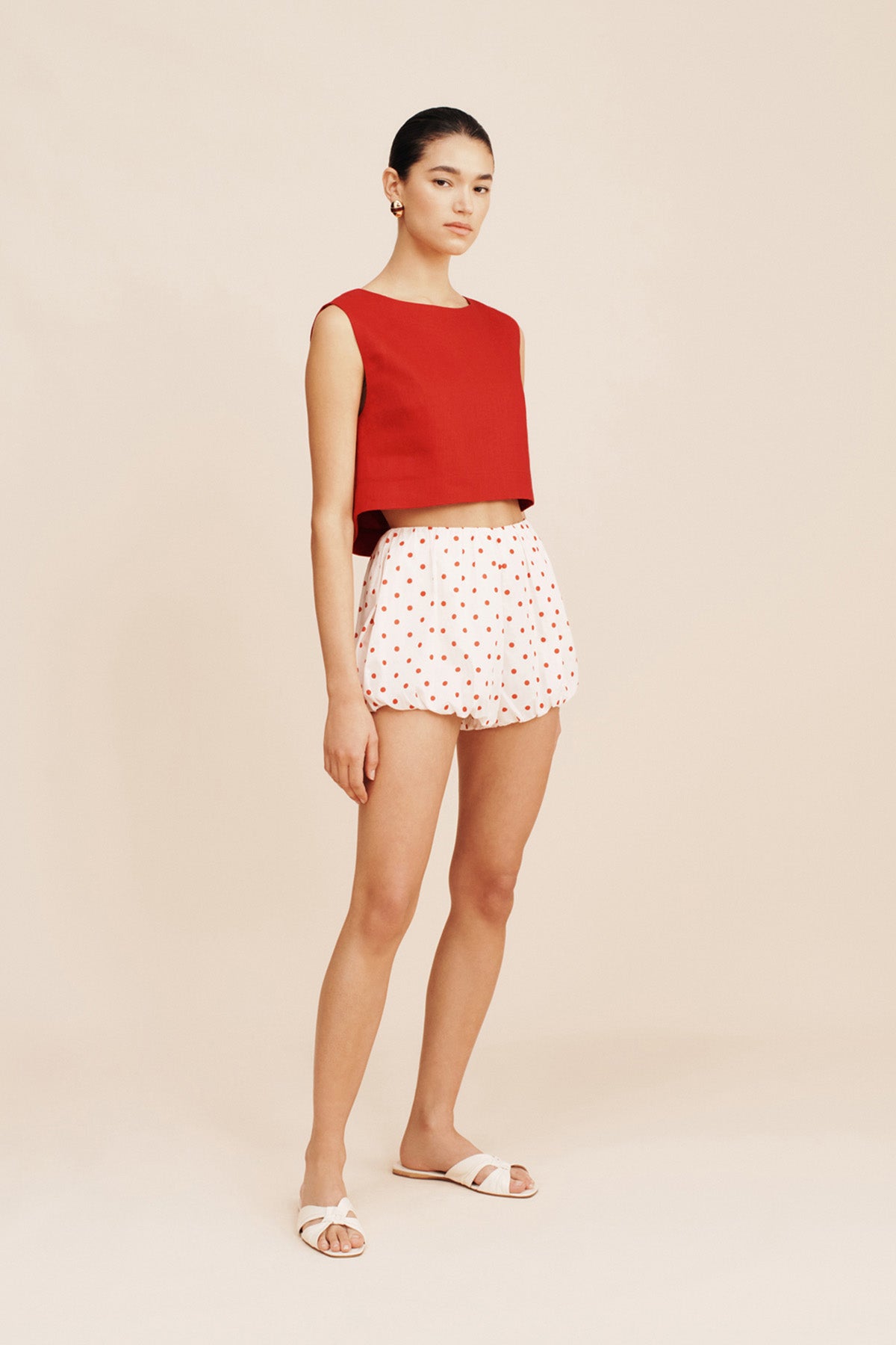 [eessay] POLKA DOT SHORTS /追跡付 AURELIA SHORT - PETITE POLKA DOT – POSSE