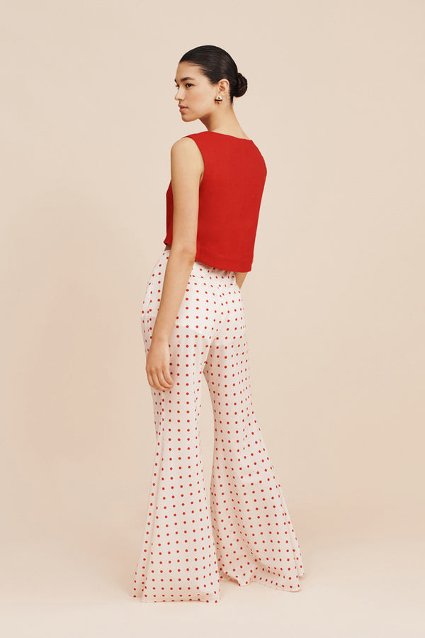 PALOMA PANT - PETITE POLKA DOT