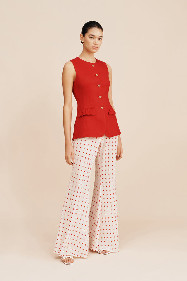 PALOMA PANT - PETITE POLKA DOT