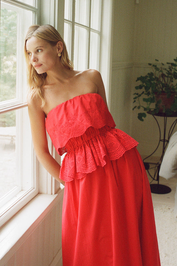 BERYL TOP - RUBY