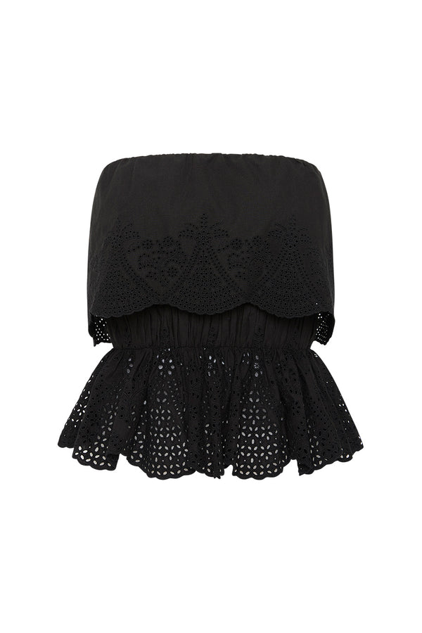 BERYL TOP - BLACK