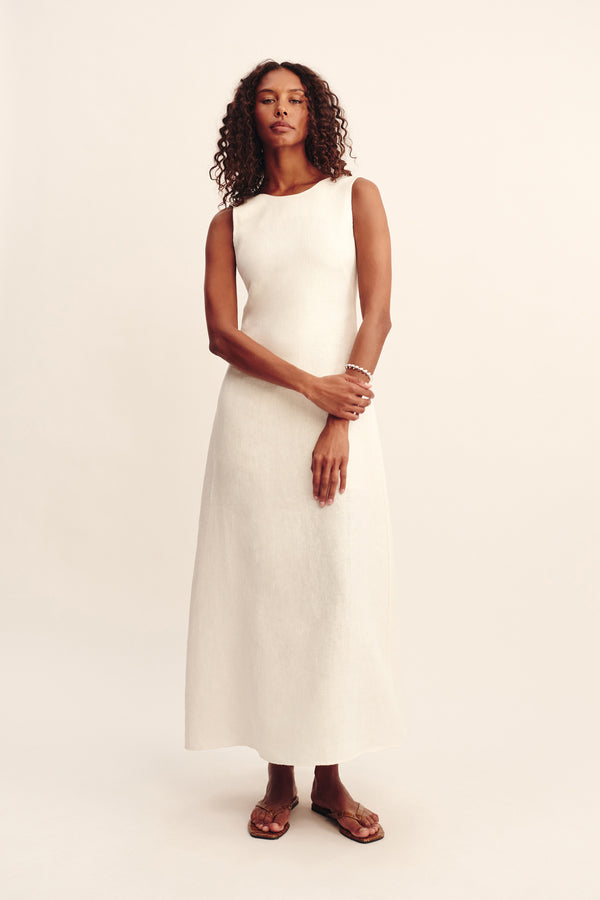MATILDA DRESS - CREAM