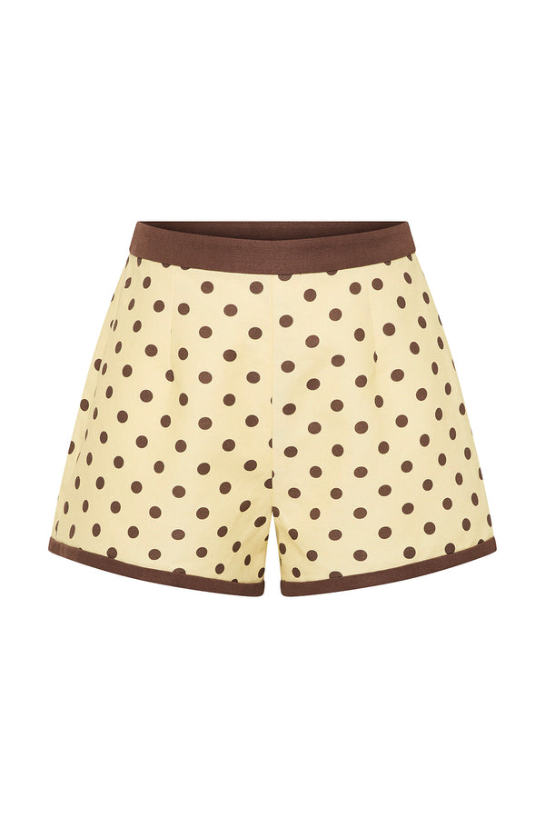 ARDEN SHORT - VANILLA/CHOC