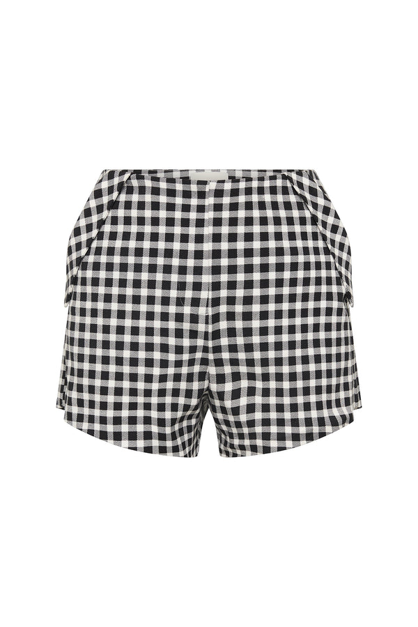 CHIARA SHORT - BLACK/WHITE