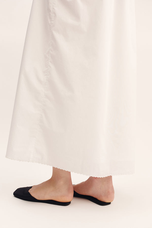 EZRA DRESS - VINTAGE WHITE