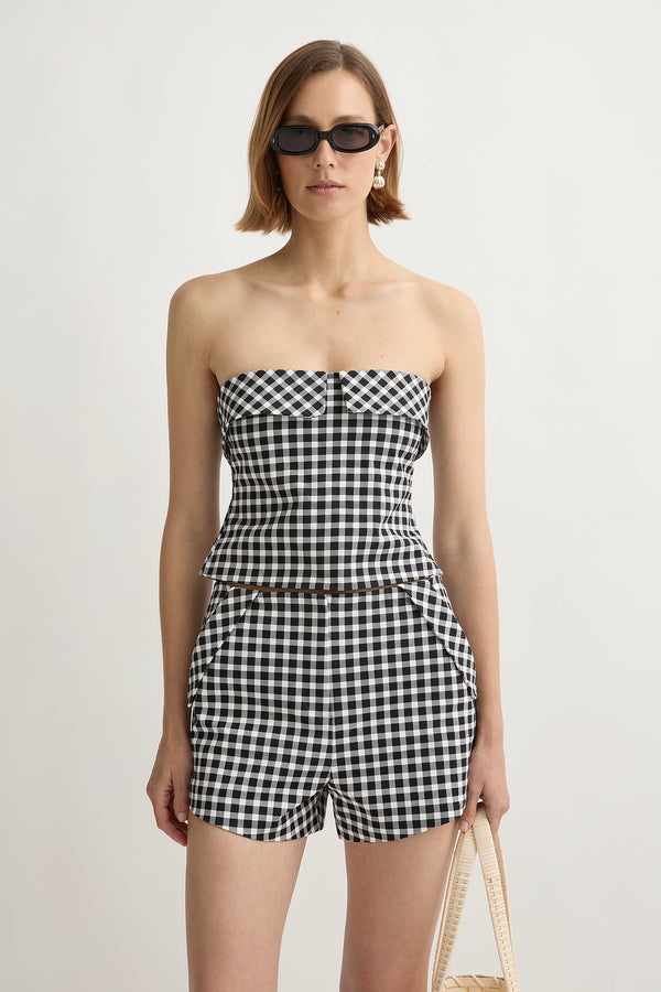 CHIARA STRAPLESS TOP