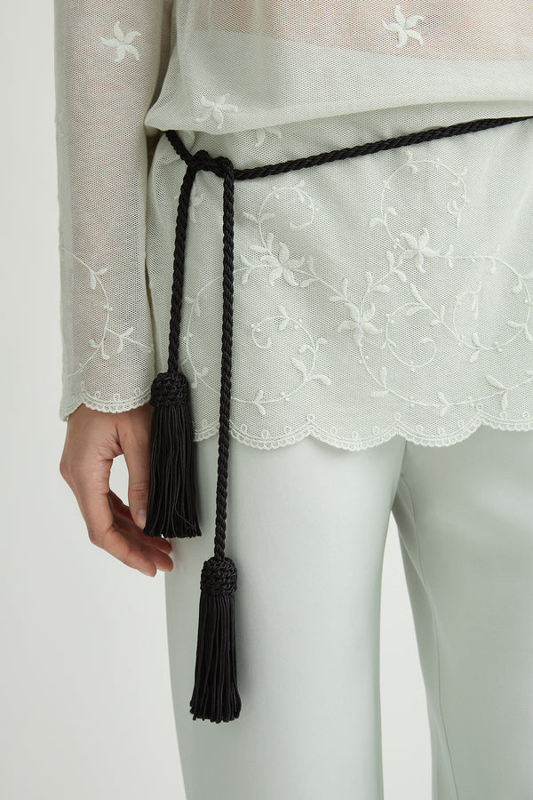 TASSEL BELT - BLACK